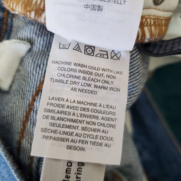 Madewell Jeans Womens Size 25 Rigid High Rise Skinny Medium Wash Distressed 2018 - Picture 13 of 14